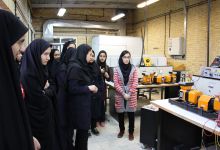  گزارش تصویری بازدید دانش آموزان سال چهارم دوره دوم دبیرستان، از دانشگاه صنعتی شاهرود 